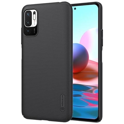 Custodia Frosted Shell Posteriore Rigida Antiscivolo Per Xiaomi Redmi 10 - 10 Prime Black - Foto 2