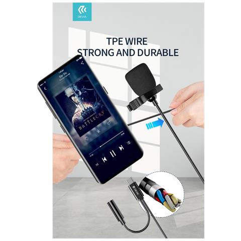 Microfono Per Smartphone A Filo Con Connettore Tipo-c - Foto 1