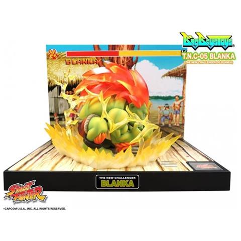 Street Fighter Ii - Diorama - Action Figures - Big Boys Toys - With Sounds And Lights - Luci E Suoni - Pvc - Blanka - Foto 1