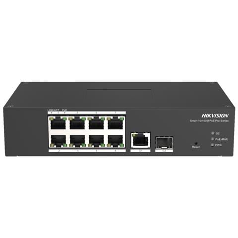 Switch di Rete DS-3T1310P-SI /HS Gestito L2 Gigabit Ethernet (10/100/1000) Supporto Power over Ethernet (PoE) Nero - Foto 1