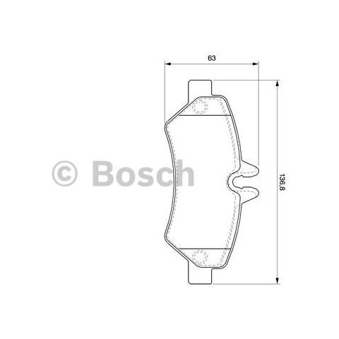 Kit Pastiglie Freno 986494123 - Foto 1