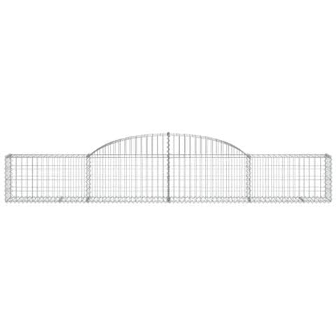 Cesto Gabbione Ad Arco 300x30x40/60 Cm Ferro Zincato - Foto 2