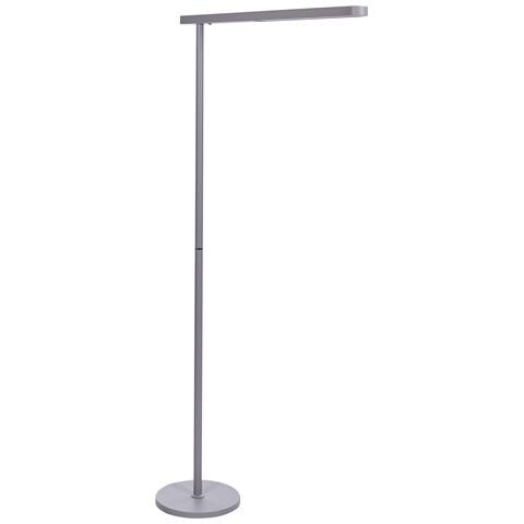 Lampada Da Terra Led Metallo Argento 186 Cm Perseus - Foto 2