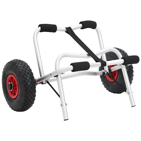 Carrello per Kayak Pieghevole 45 kg in Alluminio - Foto 1