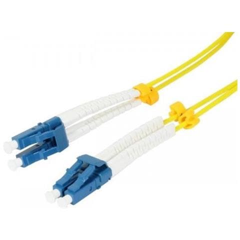 Synergy 21 S217040 Cavo A Fibre Ottiche 0,5 M 2x Lc Os2 Blu, Bianco, Giallo - Foto 1