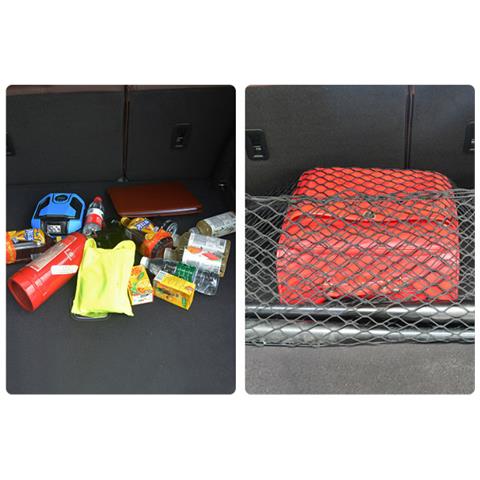 Rete Di Carico Posteriore Per Auto, Rete A Doppio Strato Elasticizzata A Tutta Altezza M - Foto 5