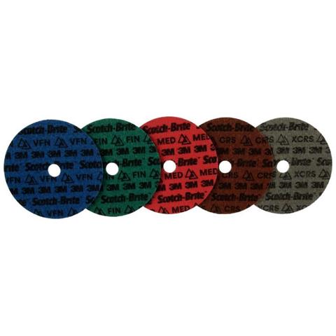 Przisions-vliesscheibe 125mm Mittel Pn-dh Rot /medium Bohrung 22,2m Ve25 (pack Mit 25 St) (7100274229) - Foto 1