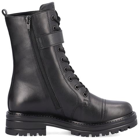 Black Casual Closed Booties Stivaletti Pelle Scarpe Donna Nero Eu 38, D2283-01 - Foto 3