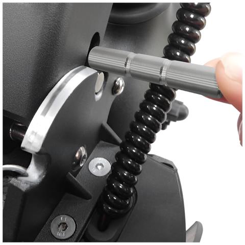 Mini Scooter Dualtron Asse Pieghevole Corpo Lungo Argento Minimotori, Argento - Foto 2