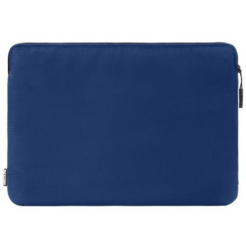 Custodia Per Macbook Pro 14 Pollici Con Tasca Con Zip In Poliestere, Blu Marine - Foto 2