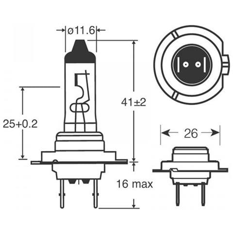 Lampadine Xenon100 H7 12v 55w - Foto 2