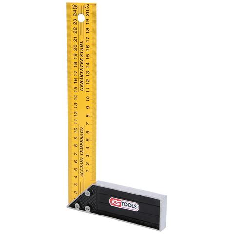 Schreinerwinkel Mit Aluminiumzunge, 250mm (300.0220) - Foto 1