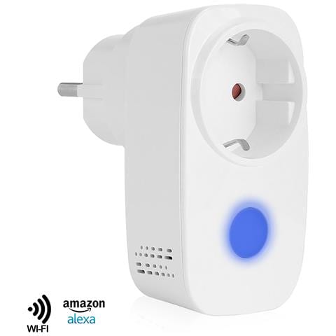 Broadlink Sp3 Spina Con Telecomando Wifi Compatibile Con Alexa 5x8x9 Cm. Colore Bianco - Foto 1