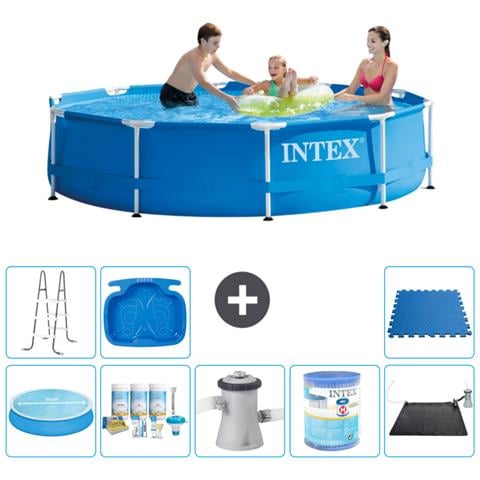 Piscina Fuori Terra - In Giro - 305x76 Cm - Blu - Include Accessori Coordinati A1521 - Foto 1
