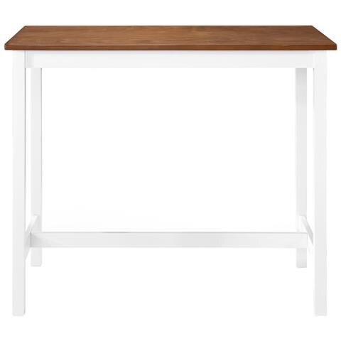 Lusso Casadino -  Tavolino Da Bar In Legno Massello 108x60x91 Cm - Foto 1