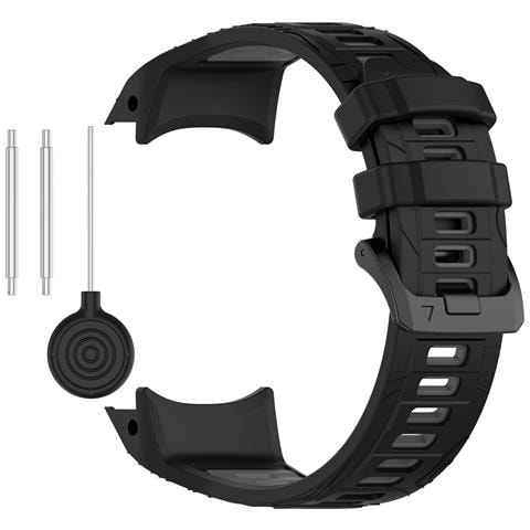 Cinturino In Silicone Bicolore Per Garmin Instinct 3 Grey Modello 1 - Foto 1