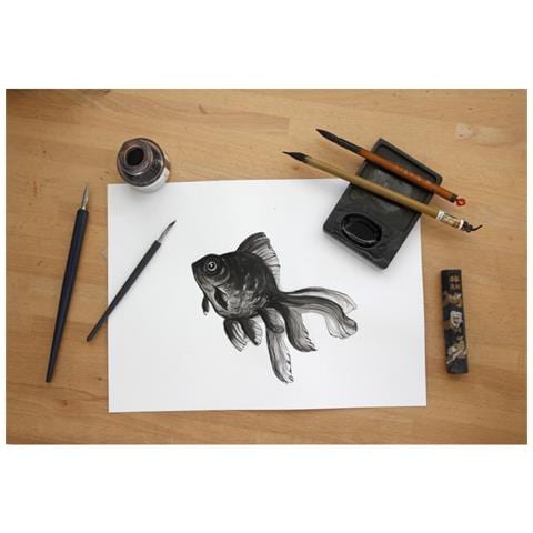 3329680962581 carta da disegno Foglio d'arte 12 fogli - Foto 2