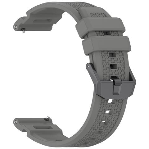 Cinturino In Silicone Compatibile Con Garmin Venu X1: Sportivo, Traspirante E Confortevole Grey - Foto 1