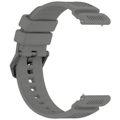 Cinturino In Silicone Compatibile Con Garmin Venu X1: Sportivo, Traspirante E Confortevole Grey - Foto 5