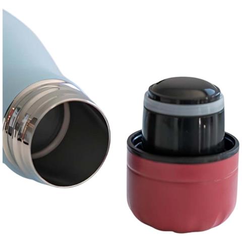 Bottiglia Termica 260 Ml Modello Purrfect Love Con Tappo Ermetico, Blu - Foto 2