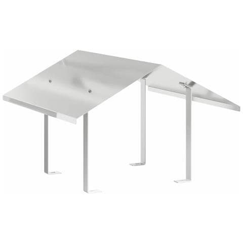 Cappa Camino Argento 60 x 60 x 38 cm Acciaio inossidabile - Foto 1