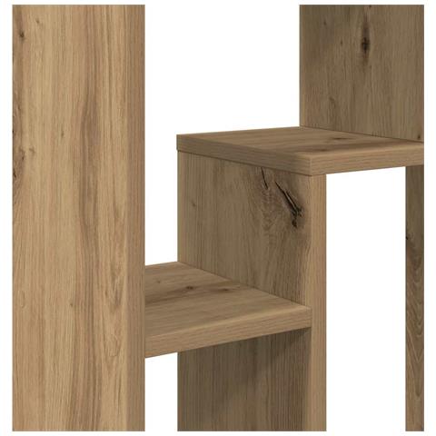 Libreria Rovere Artigianale 63x20x90 cm in Truciolato - Foto 9