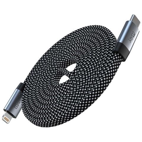 Cavo Di Ricarica E Sincronizzazione Usb-c A Lightning Pd Da 3a 3.0 27w 1.5m Magnetico, Grigio - Foto 1