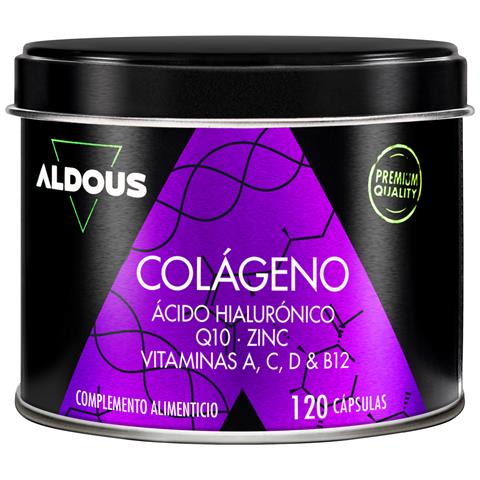 Collagene Idrolizzato Con Acido Ialuronico, Coenzima Q10, Zinco E Vitamine Aldous | 120 Capsule - Foto 1