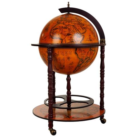 Portabottiglie Globo Marrone 55,5x55x, 5x93,5h - Foto 2