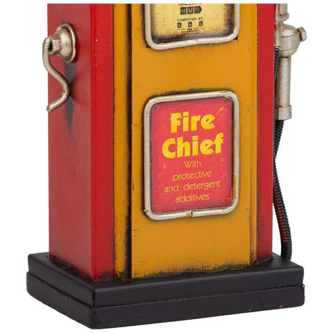 Dispenser Salvadanaio In Metallo Marrone 12,5x7x25h - Foto 8