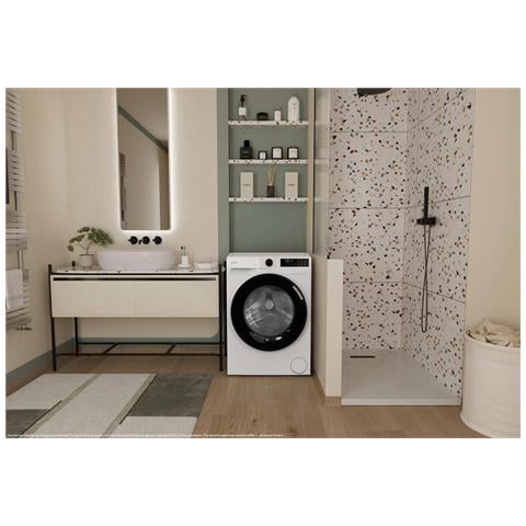 GD 412BL10-S lavatrice Caricamento frontale 12 kg 1400 Giri /min Bianco - Foto 5