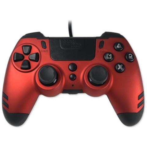 METALTECH Rosso USB Gamepad Analogico /Digitale PC, PlayStation 4 - Foto 1