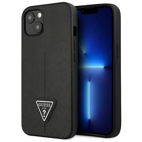 Indovina Guhcp13spsatlk Iphone 13 Mini 5,4 Nero / Custodia Nera Saffianotriangle Logo - Foto 1