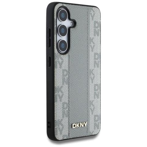 Custodia In Pelle Marrone Con Motivo Per Samsung Galaxy S25 - Foto 2