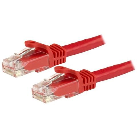 Cavo patch antigroviglio UTP RJ45 Cat6 Gigabit 15 m rosso - Cavo patch 15 m - Foto 1