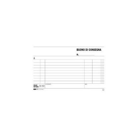 blocco buoni di consegna 50/50 10x17cm ric e5196c - Foto 1
