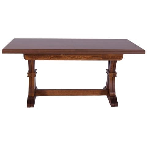 Tavolo da pranzo allungabile in legno cm 180/360x100 stile arte povera - Foto 5