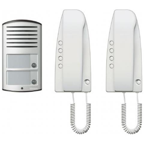 Kit Audio Bifamiliare Con Posto Esterno Linea 2000 E Posti Interni Pivot 363221 - Foto 4