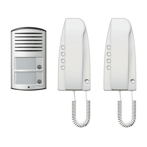 Kit Audio Bifamiliare Con Posto Esterno Linea 2000 E Posti Interni Pivot 363221 - Foto 2