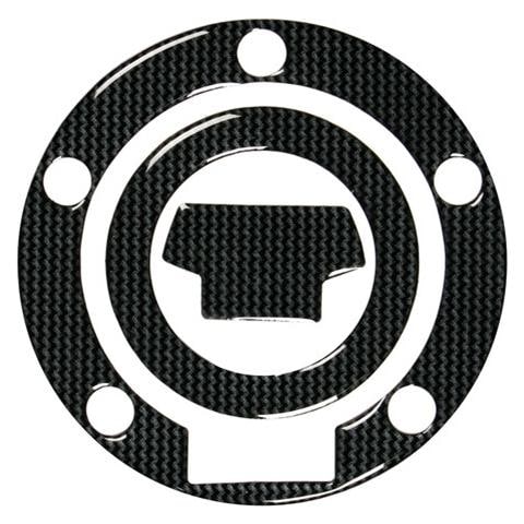 Adesivo Tappo Serbatoio Yamaha (5 Fori) Carbonio - Foto 1