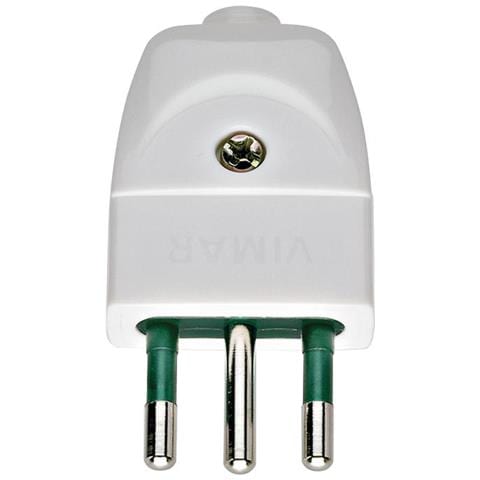 00201b - Spina 2p+t 10a S11 Assiale Bianco - Foto 2