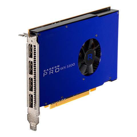 Radeon PRO WX 5100 8GB GDDR5 4x Display Port - Foto 1