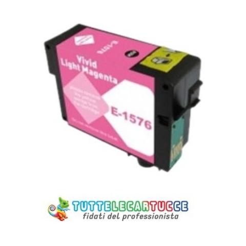 Cartuccia Compatibile Epson T1576 Light Magenta - Foto 2