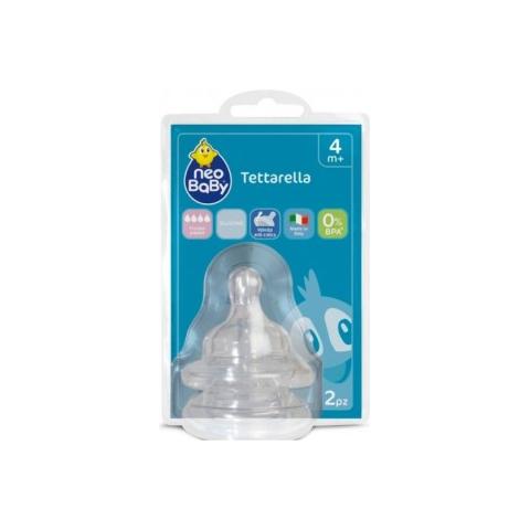 Tettarella Silicone Flusso Pappa X 2 - Foto 1