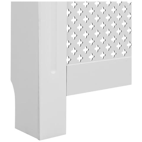 Copertura per Radiatore Bianca 112x19x81,5 cm in MDF - Foto 6