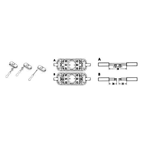 193601084 - Interruttore Sulla Corda, A 2 Poli, 250 V, 10 A, Bianco - Foto 2