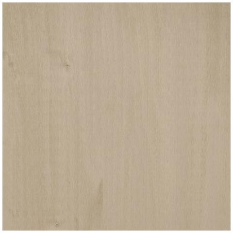 Scarpiera Marrone Miele 59,5x35x117 Cm Legno Massello Di Pino - Foto 2