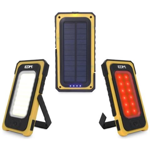 Torcia A Led - Usb / solare - 750 Lm - 4,0 Ah - Funzione Powerbank - 36126 - Foto 2