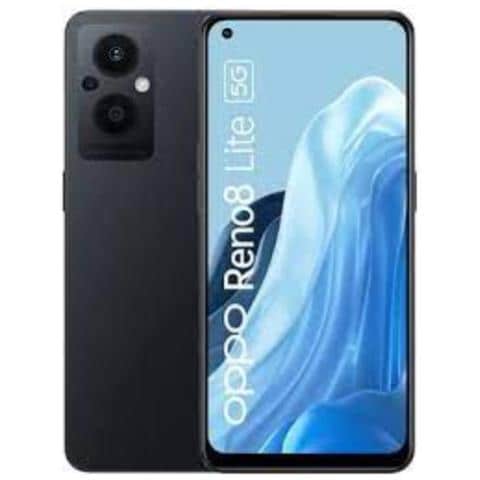 Reno 8 Lite 5G 128 GB 8 GB Ram Dual Sim Display 6.43" Full HD+ Slot Micro SD Fotocamera 64 Mpx Android Cosmic Black - Foto 1