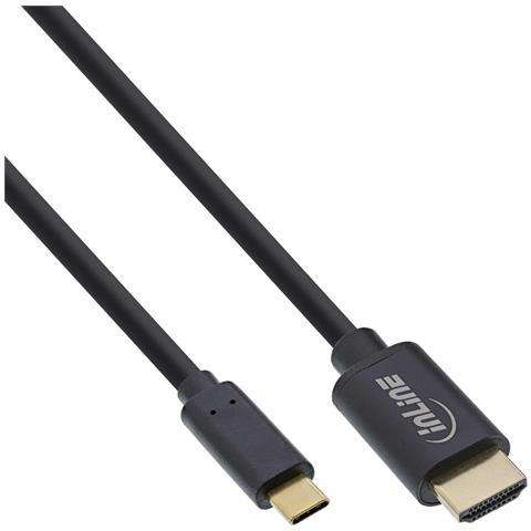 Usb Display Kabel, Usb-c Stecker Zu Hdmi Stecker, 5m. Kabellänge: 5 M, Anschluss 1: Usb Typ-c, Anschluss 2: Hdmi. - Foto 4